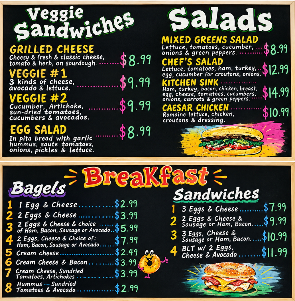 MK DELI's Fresh Sandwich Making